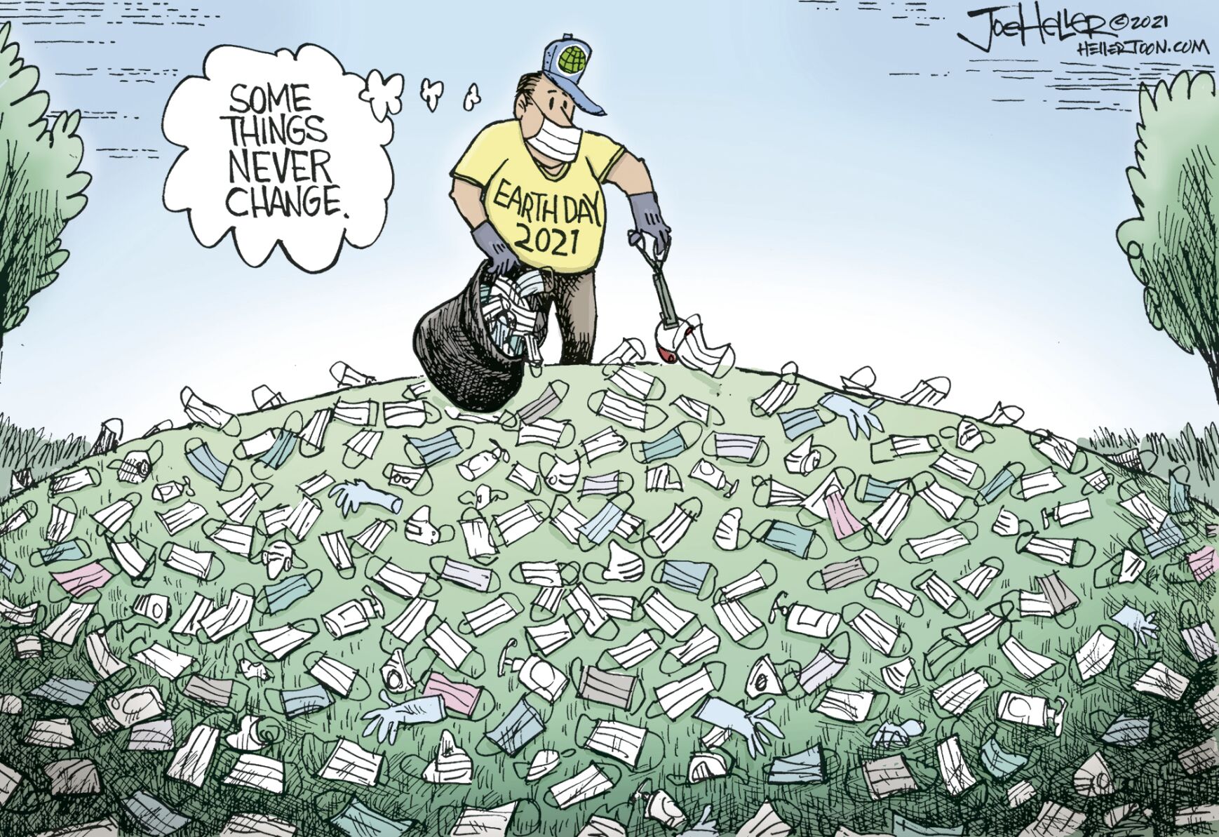 Cartoon, April 22